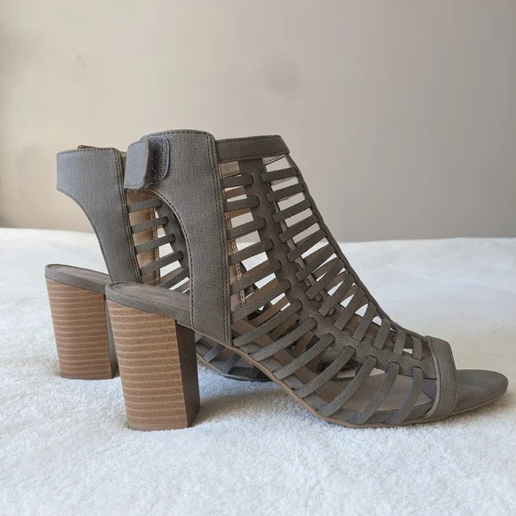 Call It Spring Open-Toe Boots - Picture 4 of 10